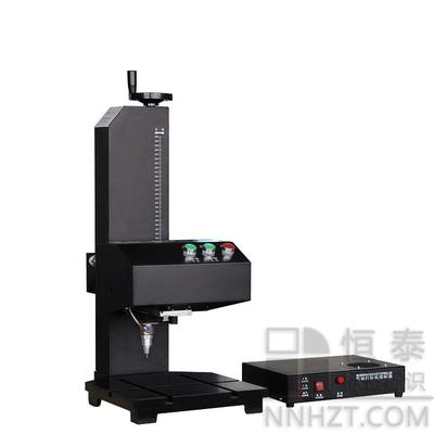 电脑气动打标机钢材刻字机 二维码打码机 铭牌标记机C23