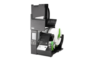 TSC工业级条码打印机MF3400T大角度开盖设计可简易安装耗材300dpi